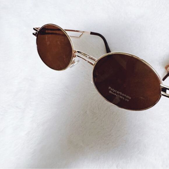 Brandon Brown Round Sunglasses - Picture 8 of 13